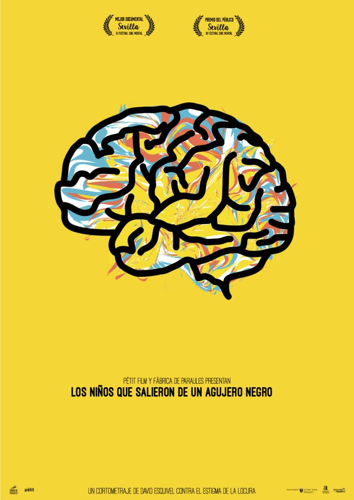 POSTER_LOS NIÑOS QUE SALIERON DE UN AGUJERO NEGRO
